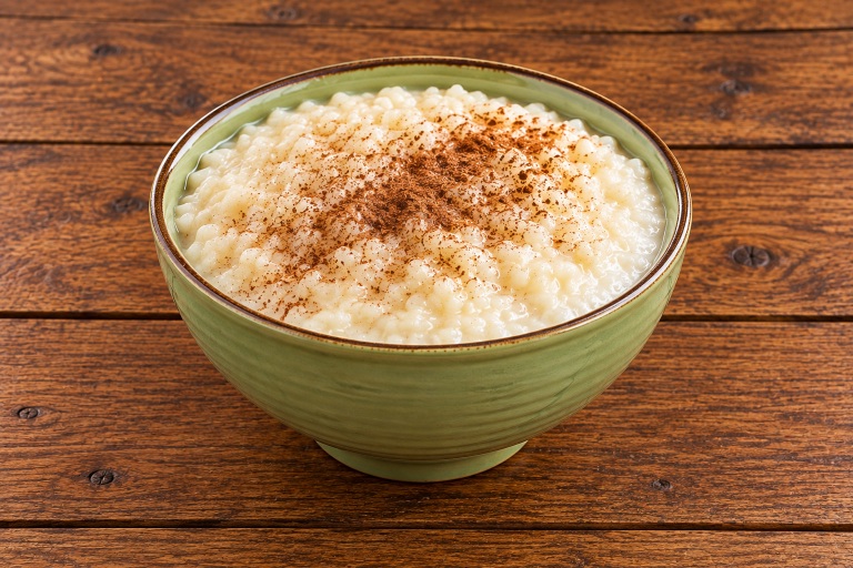 Asturian rice pudding, traditional dessert