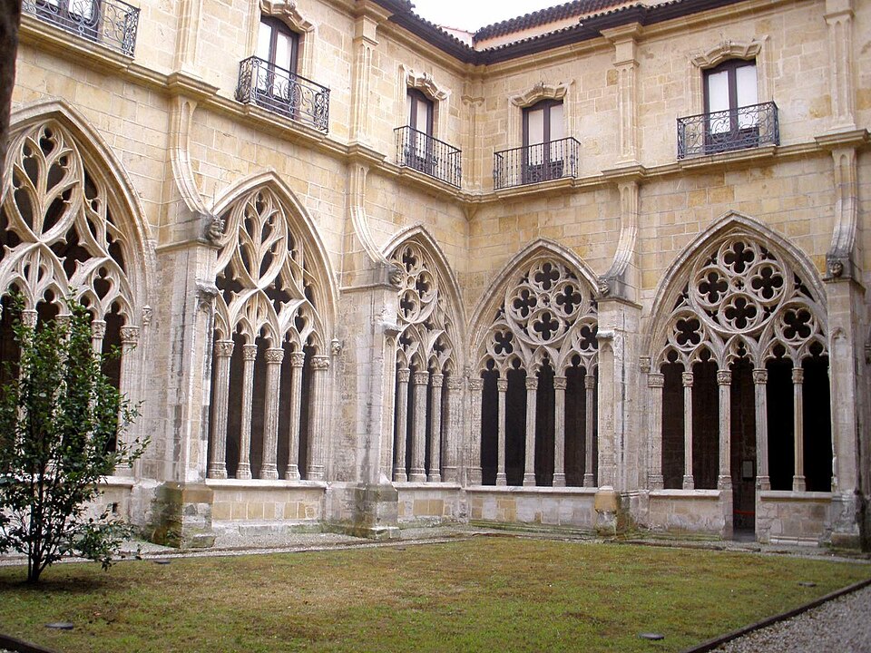 Gothic cloister of Oviedo Cathedral