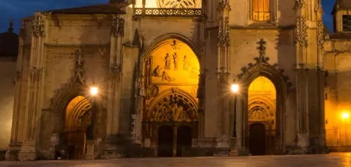 Portico of Oviedo Cathedral