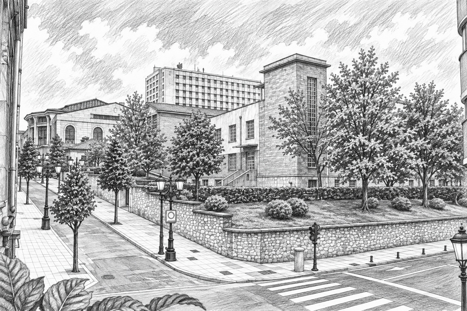 Alfonso II Secondary School in Oviedo