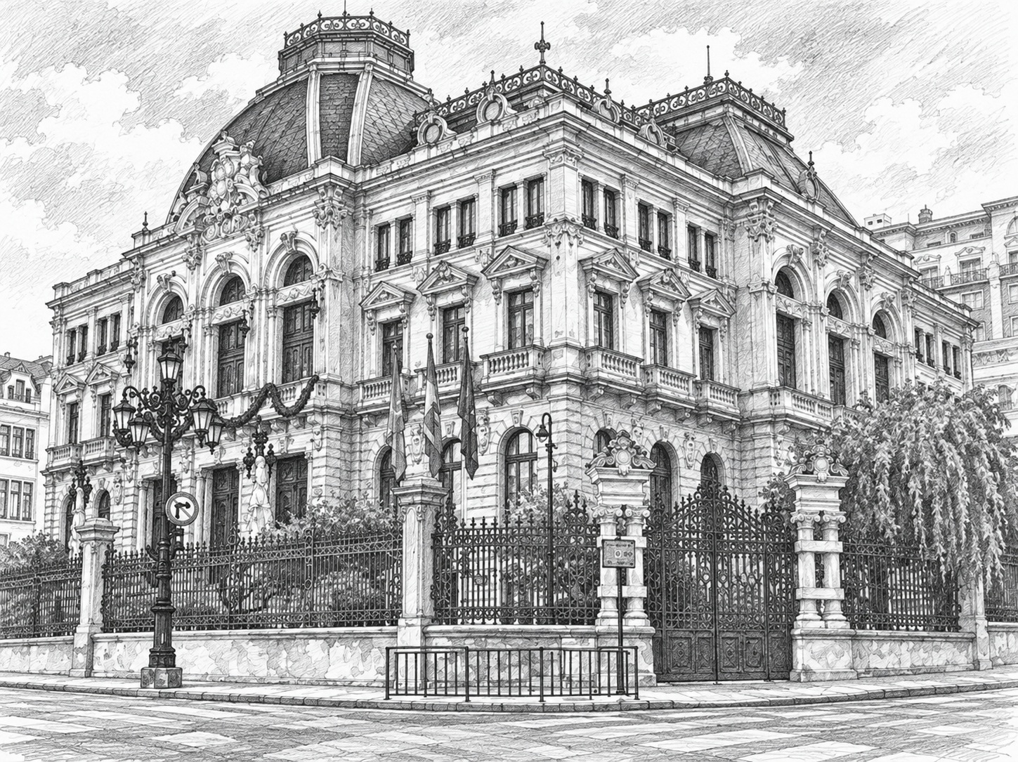 Palace of the General Assembly of the Principality of Asturias en Oviedo