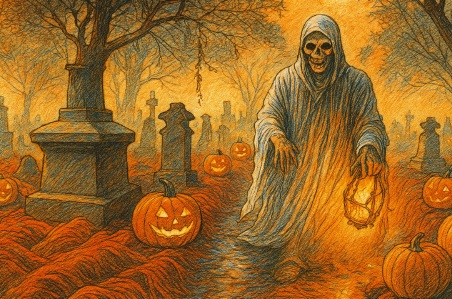 Samaín y calabazas en Oviedo