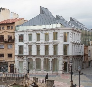Fachada del Museo de Bellas Artes de Asturias en Oviedo