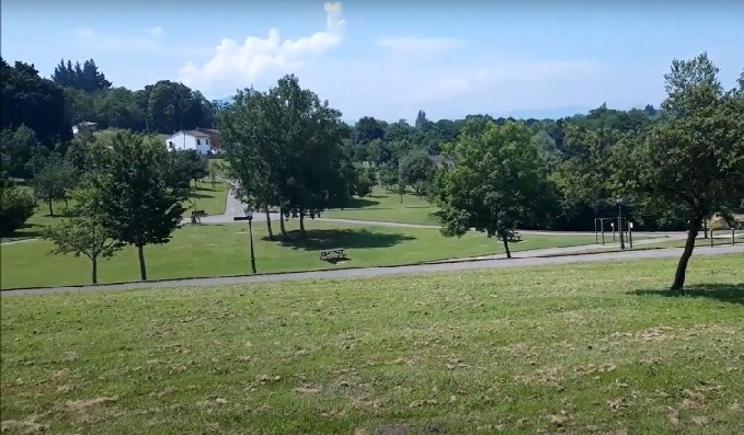 Pista de skate y zona deportiva del Parque de Invierno