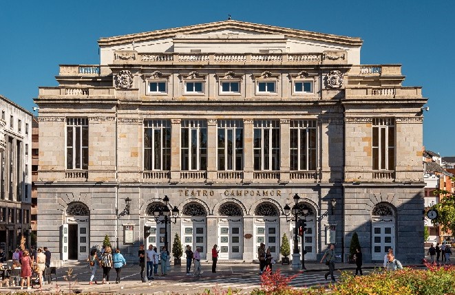 Teatro Campoamor de Oviedo donde se entregan los premios